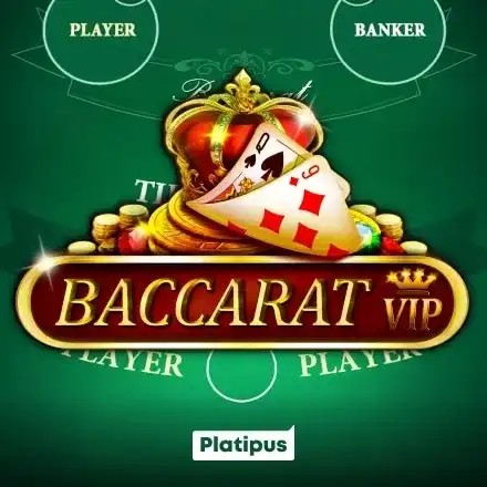 Baccarat VIP slot visual from Platipus available on crownjewelz.win