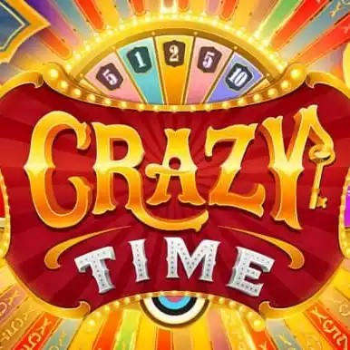 Crazy Time game by Evolution – logo hosted on CrownJewelz