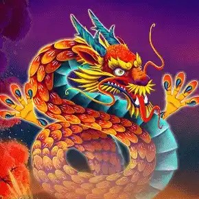 Floating Dragon Megaways slot logo by Pragmatic Play at CrownJewelz
