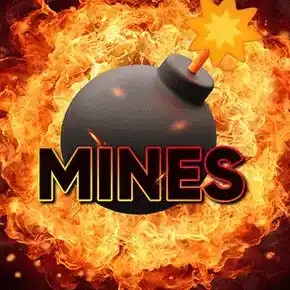 Mines casino game by Turbo Games – featured logo at CrownJewelz