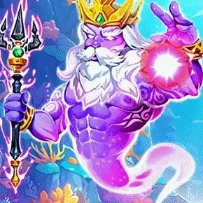 Poseidon's Secret 2 slot icon by KA Gaming, available at CrownJewelz