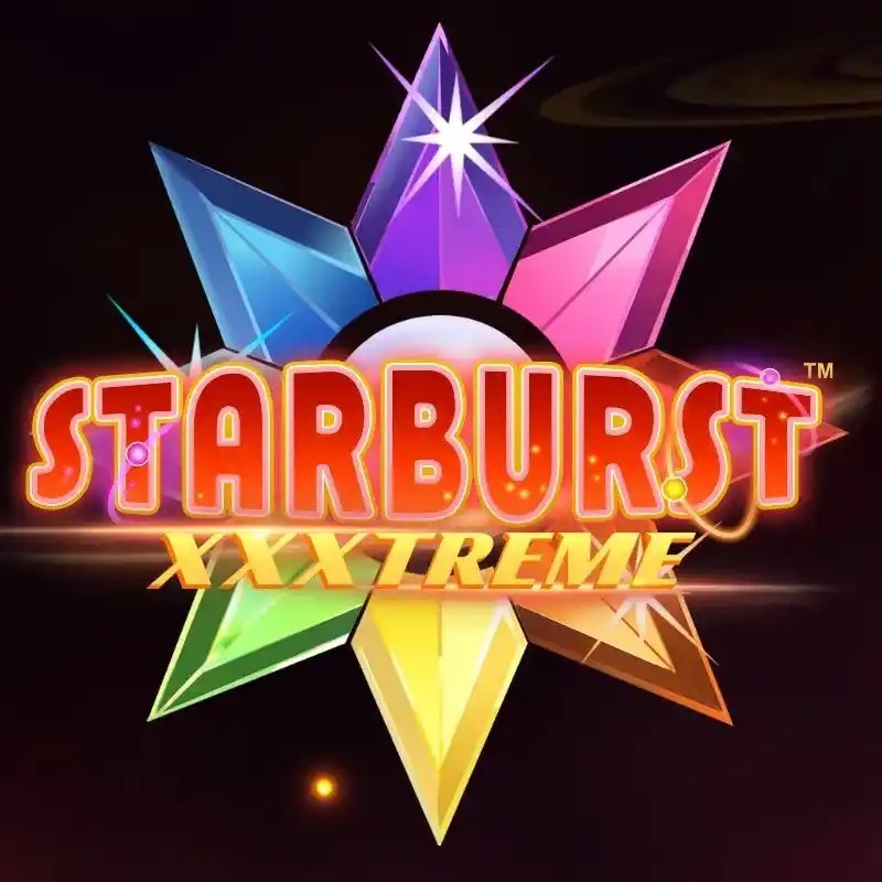 Starburst XXXtreme logo – Slots by NetEnt at CrownJewelz